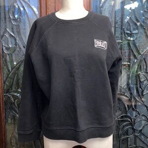 Everlast Classic Black Crewneck Sweater
